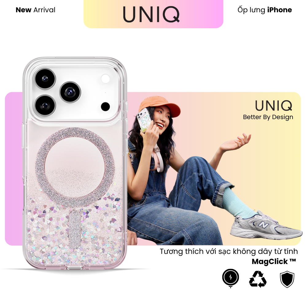 Ốp lưng Iphone 17 PRO MAX UNIQ COEHL SOLEA