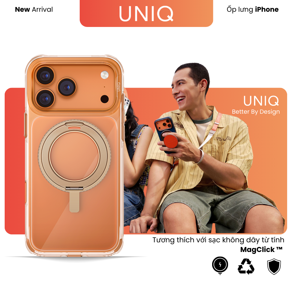 Ốp lưng Iphone 17 UNIQ SWIVIX