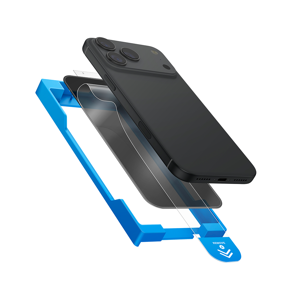 Kính cường lực chống nhìn trộm Iphone AIR UNIQ OPTIX EXOFIT