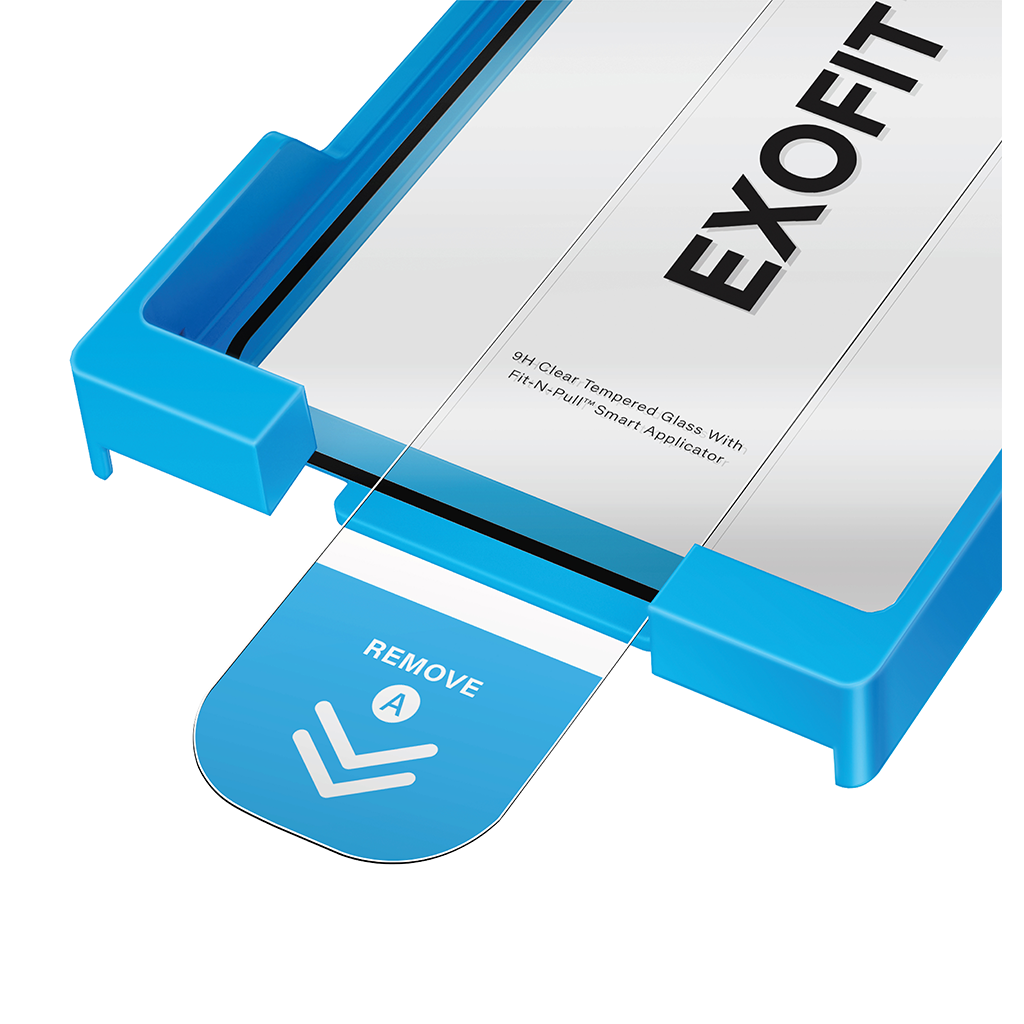 Kính cường lực viền đen Iphone 17 UNIQ OPTIX VIVID EXOFIT