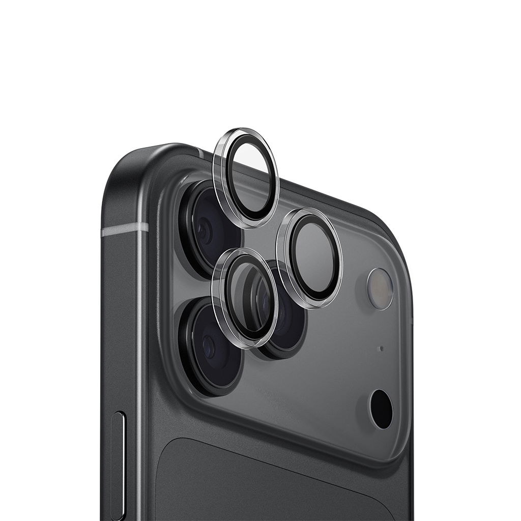 Kính bảo vệ camera len Iphone 17 PRO/17 PRO MAX UNIQ OPTIX ALUGUARD