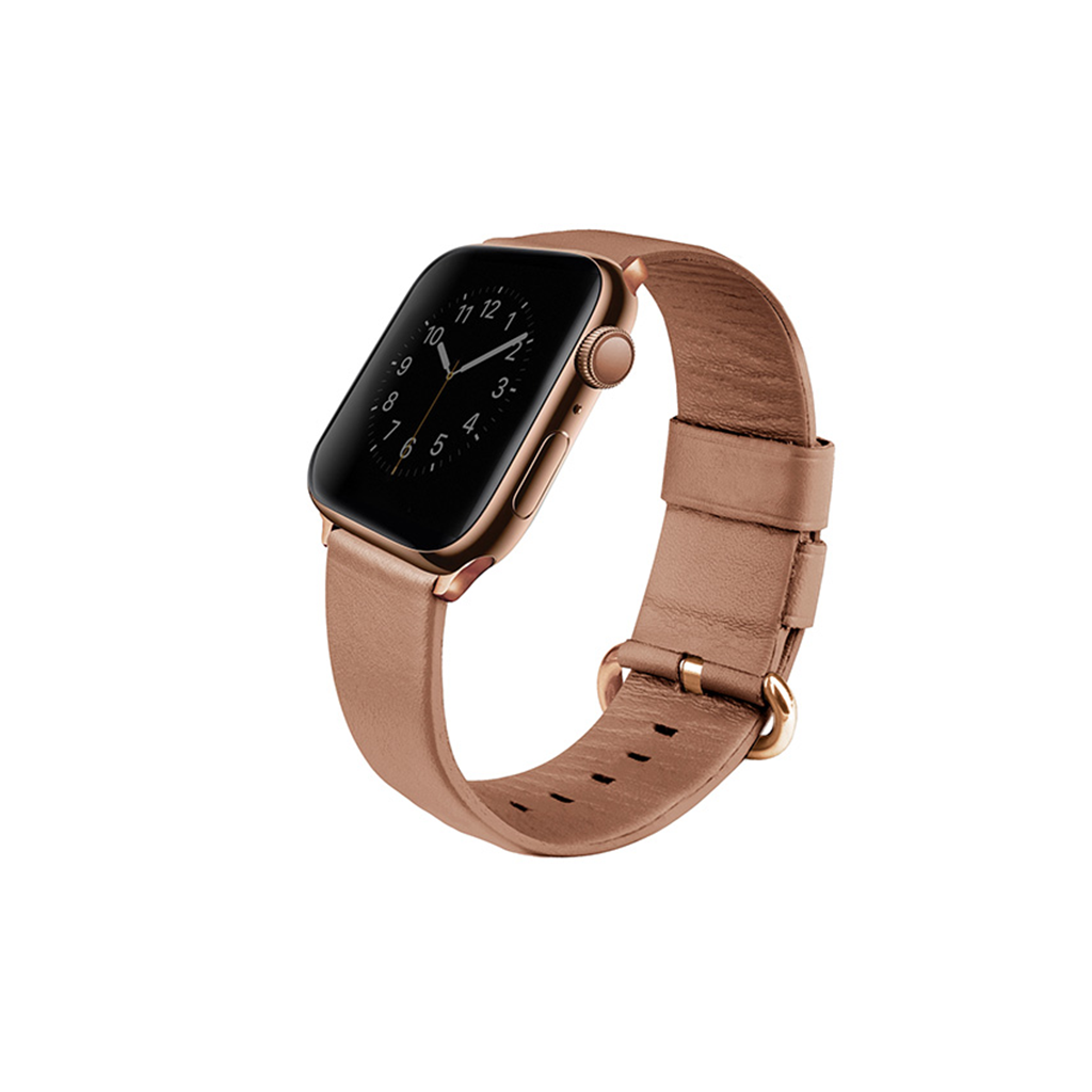 Dây Đeo Apple Watch UNIQ Mondain Genuine Leather Strap (38/40/41mm)