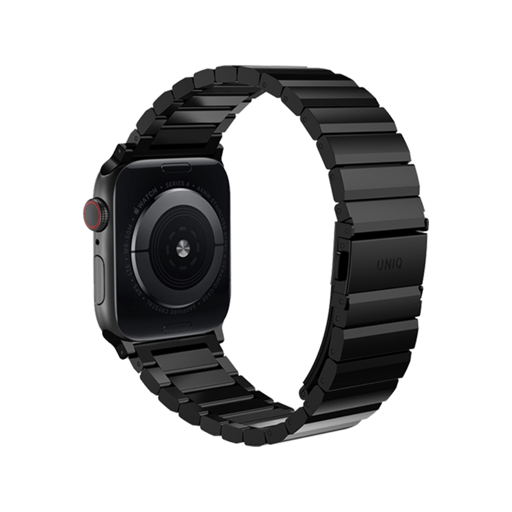 Dây Đeo Apple Watch UNIQ Strova Steel Link Band (42/44/45mm)