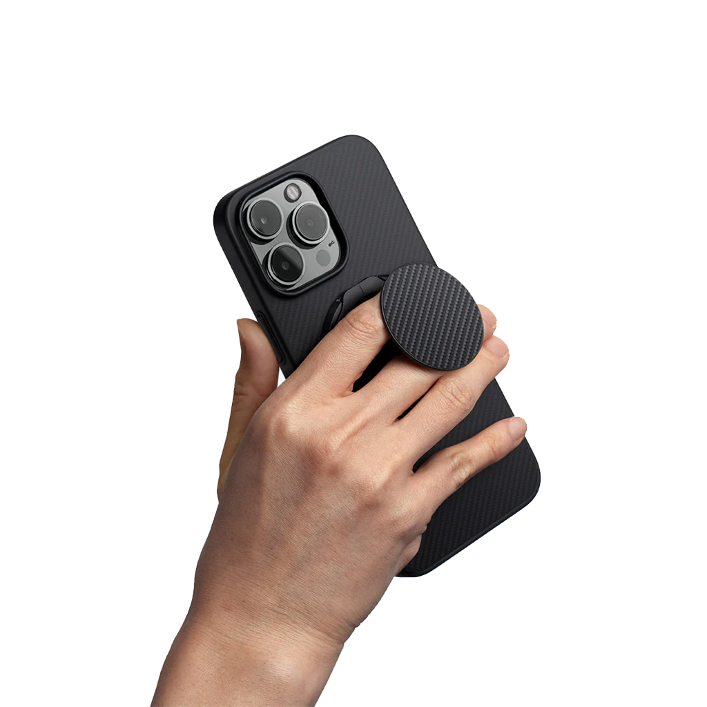 Ốp lưng UNIQ HYBRID IPHONE 16 PRO MAX MAGCLICK CHARGING KEVA AIR WITH GRIPFIT PREMIUM