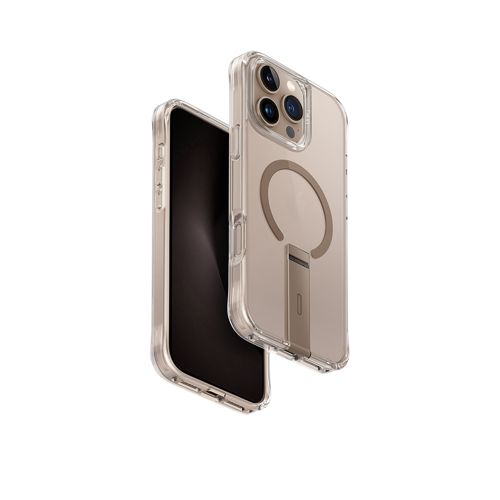 Ốp lưng UNIQ HYBRID IPHONE 16 Pro Max MAGCLICK CHARGING ELEVA WITH VERTICAL STAND