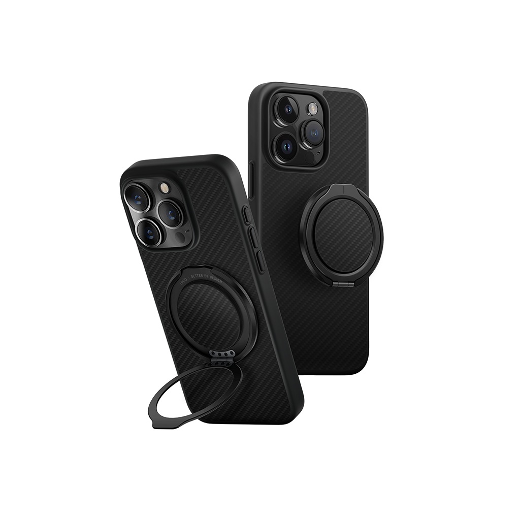 Ốp lưng UNIQ HYBRID IPHONE 16 PRO MAX MAGCLICK CHARGING KEVA AIR WITH GRIPFIT PREMIUM