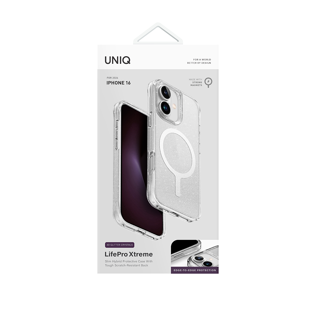 Ốp Iphone 16 UNIQ LIFEPRO XTREME TINSEL